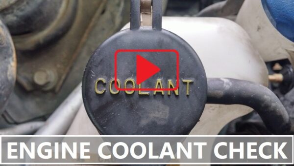 Engine coolant check